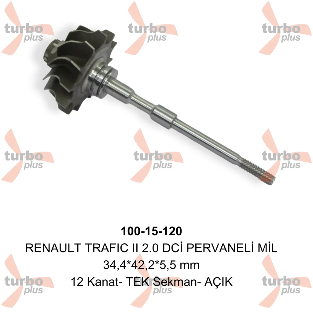 Otobir | RENAULT TRAFIC II 2.0 DCİ PERVANELİ MİL