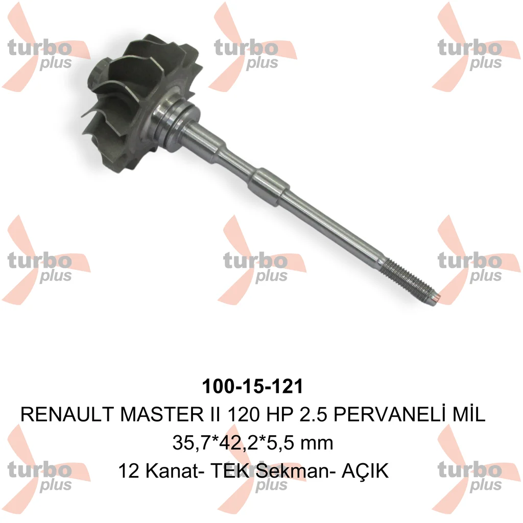 Otobir | RENAULT MASTER II 120 HP 2.5 PERVANELİ MİL