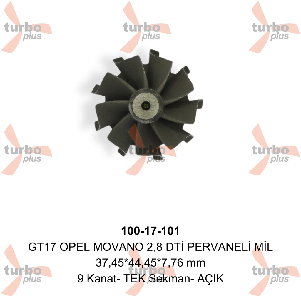 Otobir | GT17 OPEL MOVANO 2,8 DTİ PERVANELİ MİL