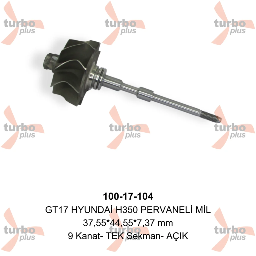 Otobir | GT17 HYUNDAİ H350 PERVANELİ MİL