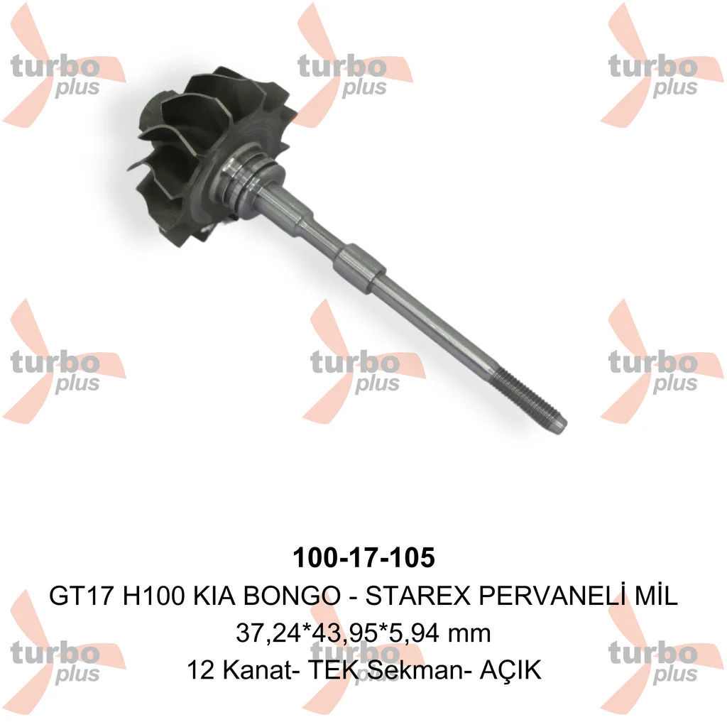 Otobir | GT17 H100 KIA BONGO – STAREX PERVANELİ MİL