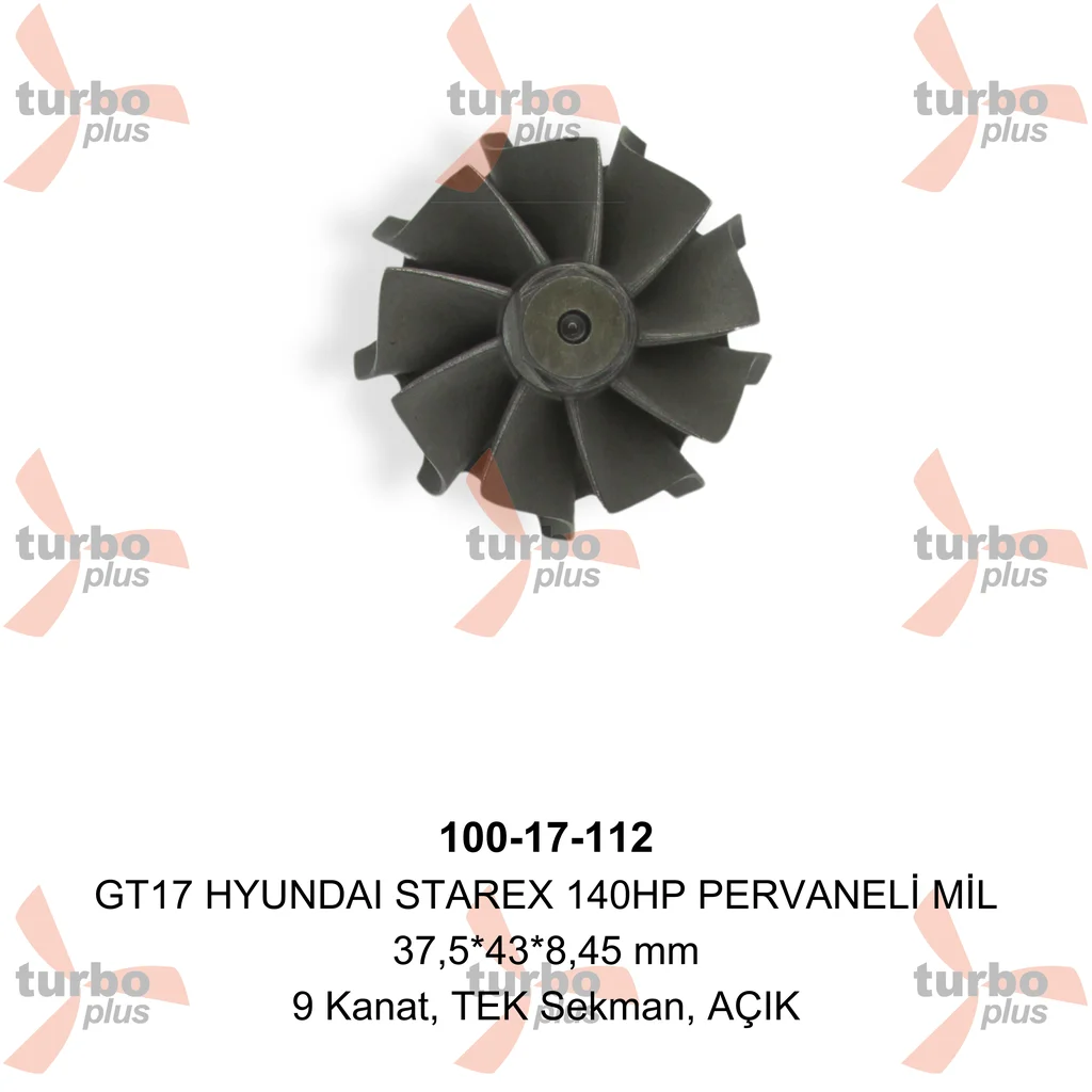 Otobir | GT17 HYUNDAI STAREX 140HP PERVANELİ MİL