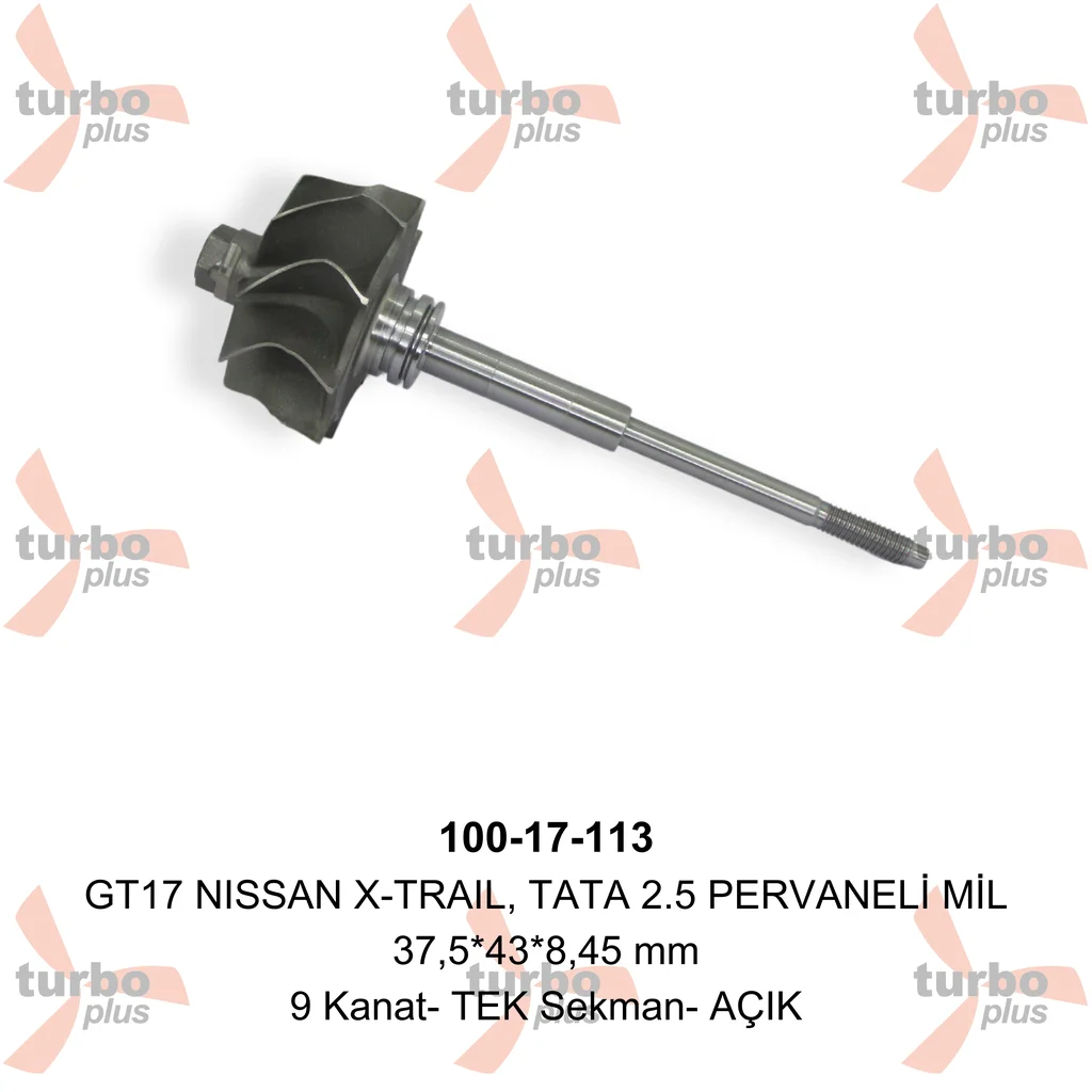 Otobir | GT17 NISSAN X-TRAIL, TATA 2.5 PERVANELİ MİL