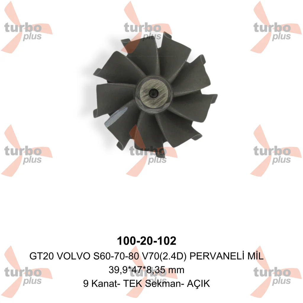 Otobir | GT20 VOLVO S60-70-80 V70(2.4D) PERVANELİ MİL