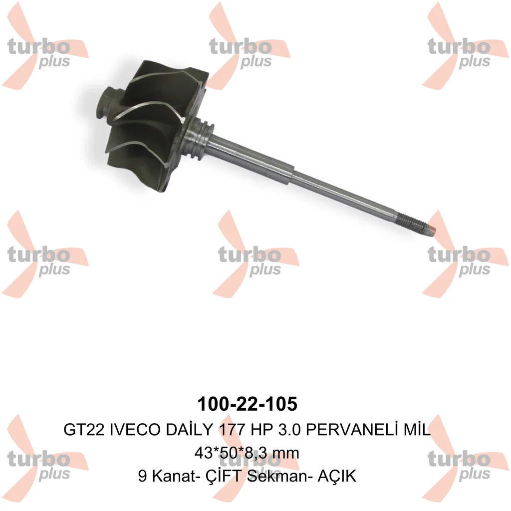Otobir | GT22 IVECO DAİLY 177 HP 3.0 PERVANELİ MİL