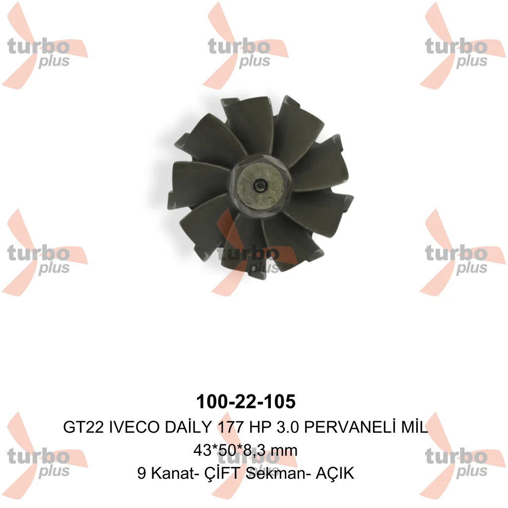 Otobir | GT22 IVECO DAİLY 177 HP 3.0 PERVANELİ MİL