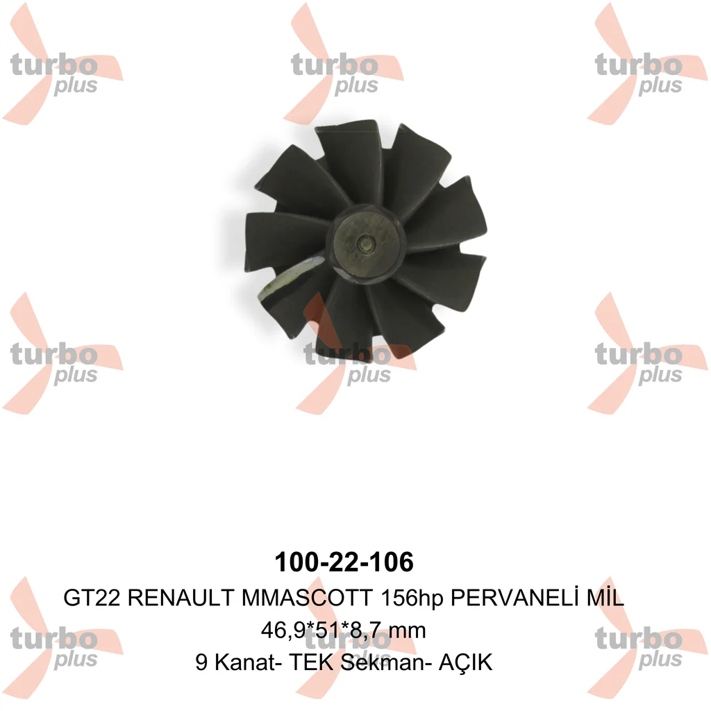 Otobir | GT22 RENAULT MMASCOTT 156hp PERVANELİ MİL