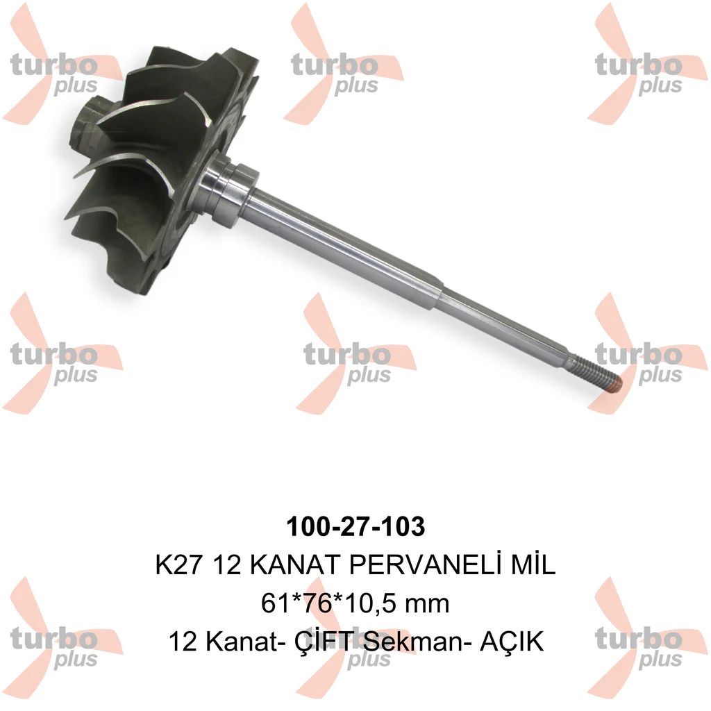 Otobir | K27 12 KANAT PERVANELİ MİL