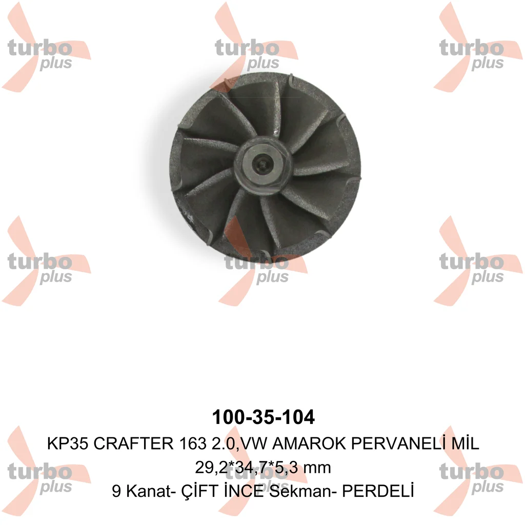 Otobir | KP35 CRAFTER 163 2.0,VW AMAROK PERVANELİ MİL