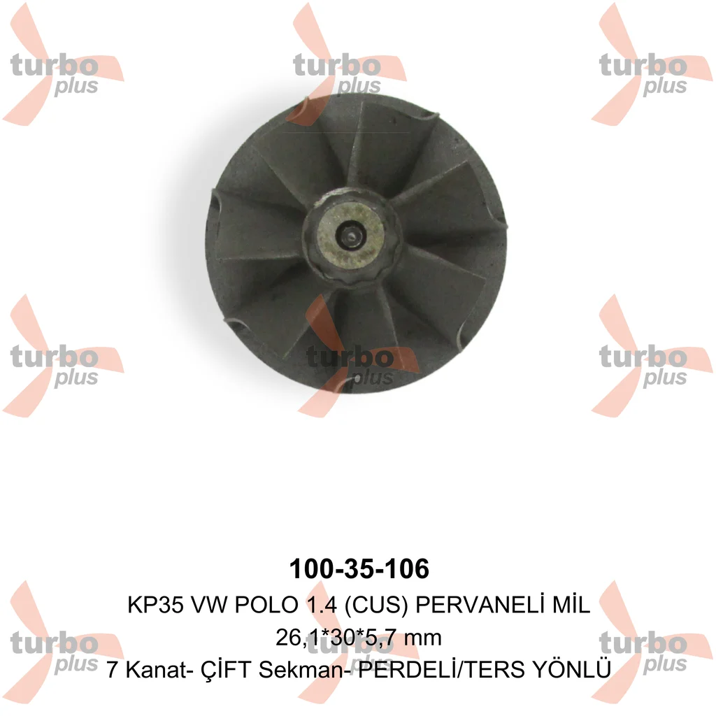 Otobir | KP35 VW POLO 1.4 (CUS) PERVANELİ MİL
