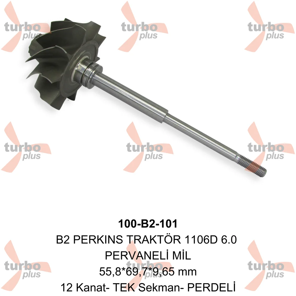 Otobir | B2 PERKINS TRAKTÖR 1106D 6.0 PERVANELİ MİL