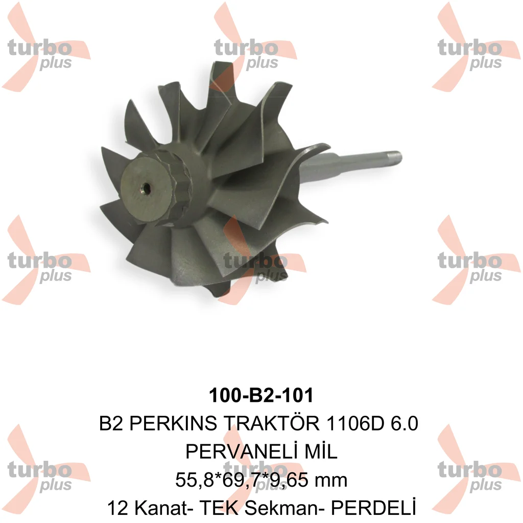 Otobir | B2 PERKINS TRAKTÖR 1106D 6.0 PERVANELİ MİL