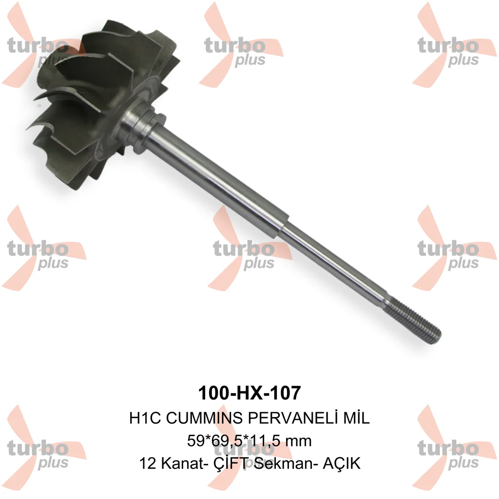 Otobir | H1C CUMMINS PERVANELİ MİL