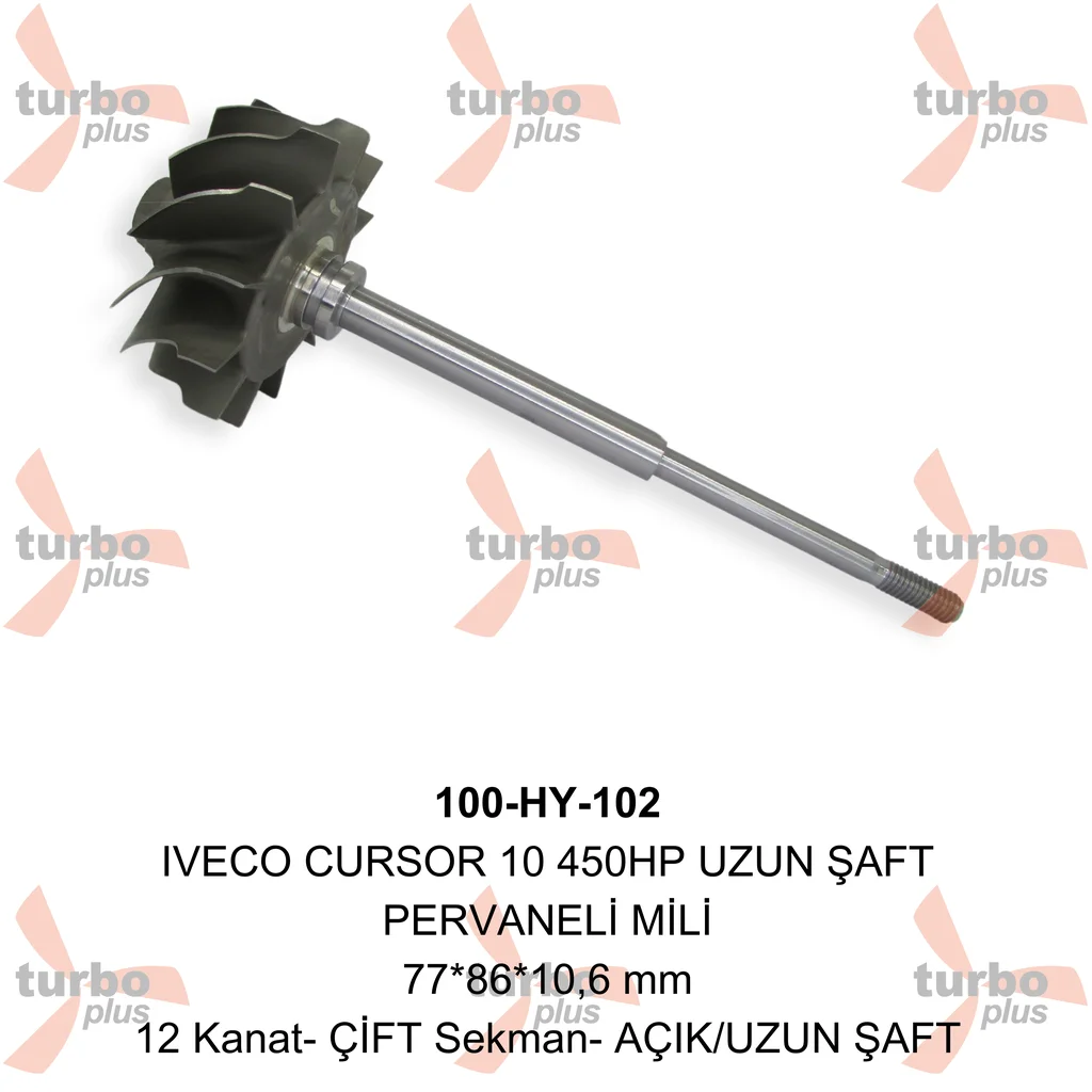 Otobir | IVECO CURSOR 10 450HP UZUN ŞAFT PERVANELİ MİLİ