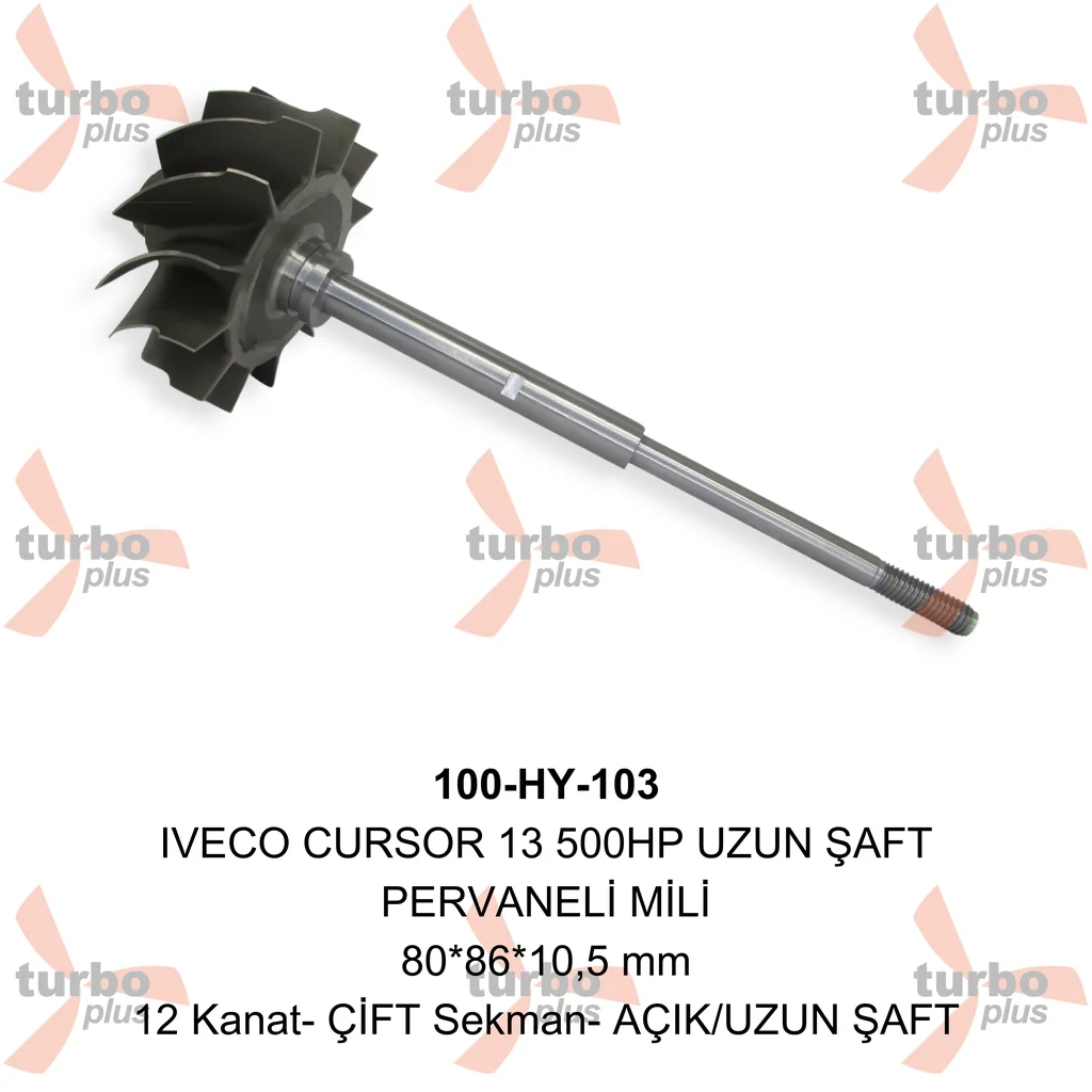 Otobir | IVECO CURSOR 13 500HP UZUN ŞAFT PERVANELİ MİLİ