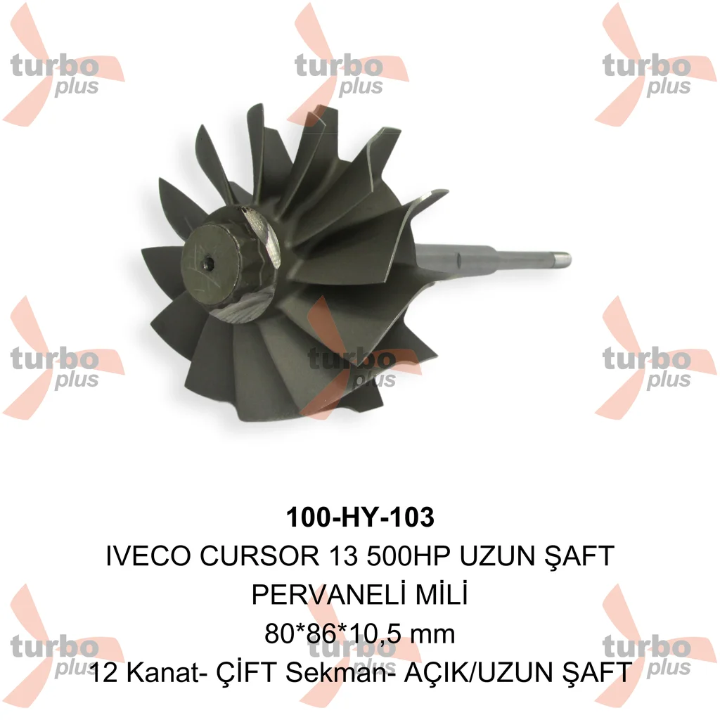 Otobir | IVECO CURSOR 13 500HP UZUN ŞAFT PERVANELİ MİLİ