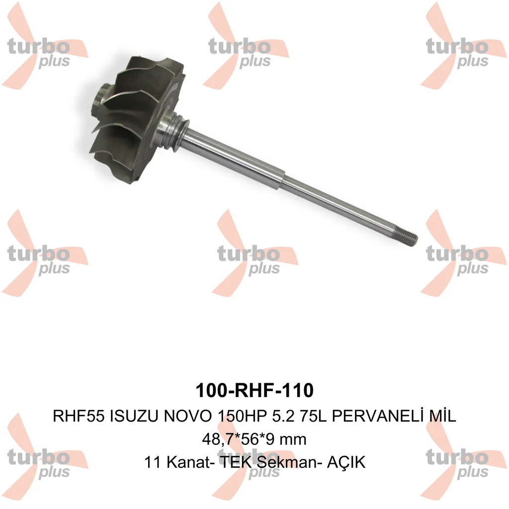 Otobir | RHF55 ISUZU NOVO 150HP 5.2 75L PERVANELİ MİL