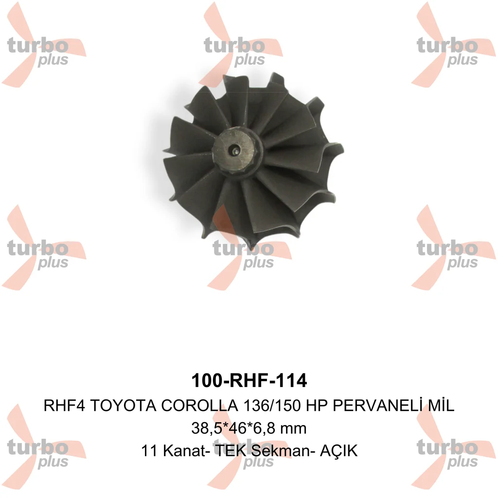 Otobir | RHF4 TOYOTA COROLLA 136/150 HP PERVANELİ MİL