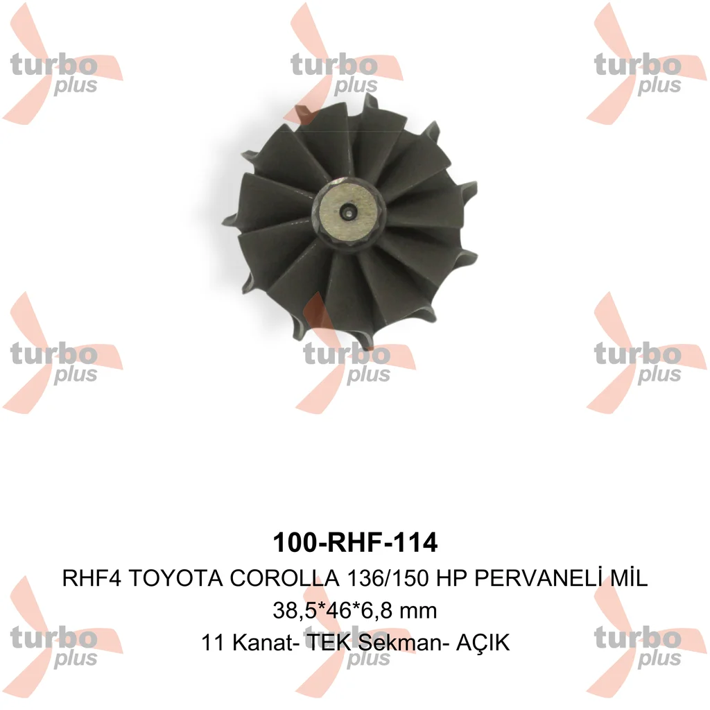 Otobir | RHF4 TOYOTA COROLLA 136/150 HP PERVANELİ MİL