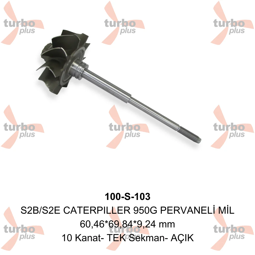 Otobir | S2B/S2E CATERPILLER 950G PERVANELİ MİL