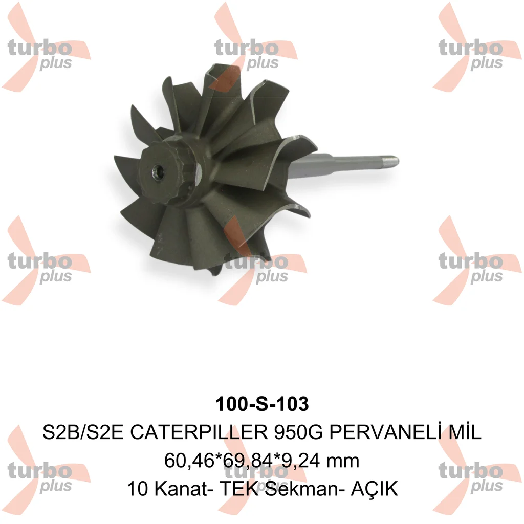 Otobir | S2B/S2E CATERPILLER 950G PERVANELİ MİL