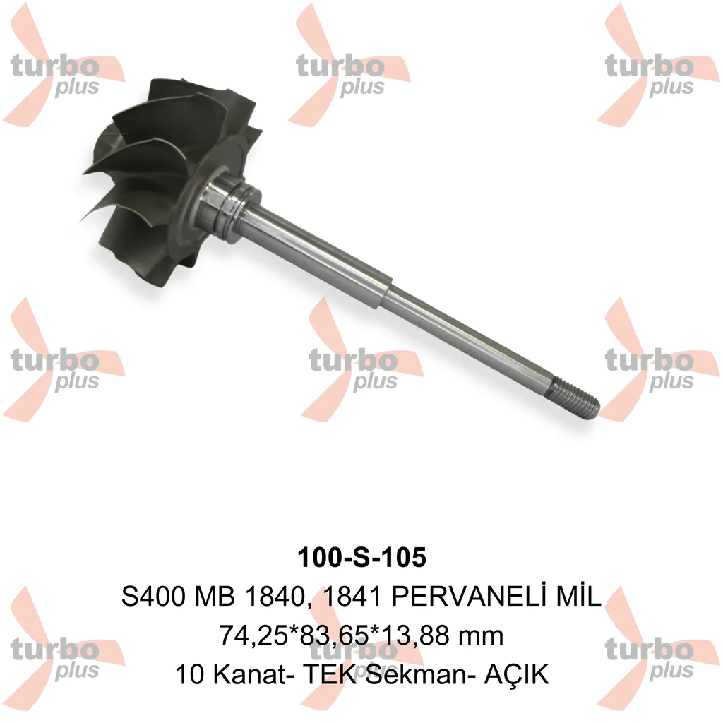 Otobir | S400 MB 1840, 1841 PERVANELİ MİL