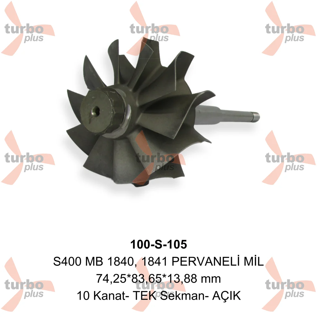 Otobir | S400 MB 1840, 1841 PERVANELİ MİL
