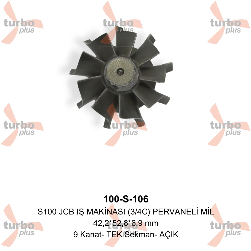 Otobir | S100 JCB IŞ MAKİNASI (3/4C) PERVANELİ MİL