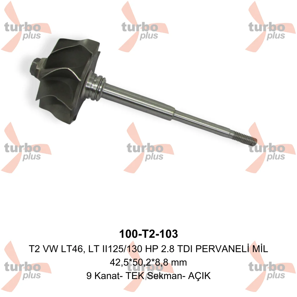 Otobir | T2 VW LT46, LT II125/130 HP 2.8 TDI PERVANELİ MİL