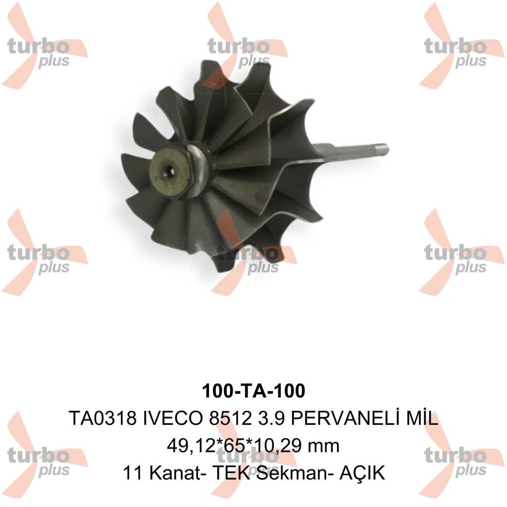 Otobir | TA0318 IVECO 8512 3.9 PERVANELİ MİL