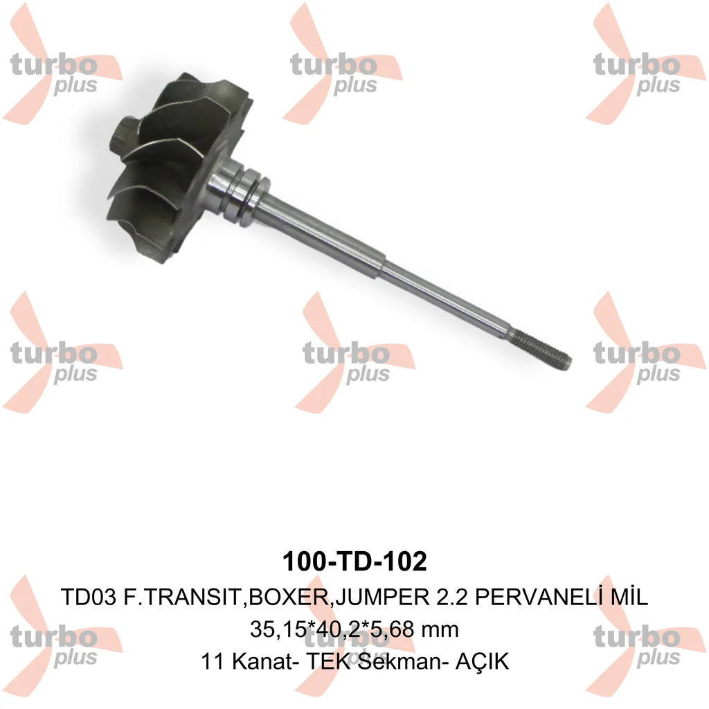 Otobir | TD03 F.TRANSIT,BOXER,JUMPER 2.2 PERVANELİ MİL