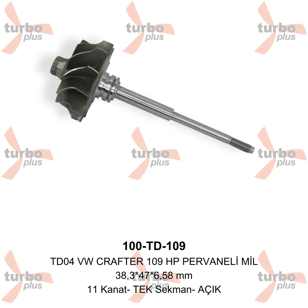 Otobir | TD04 VW CRAFTER 109 HP PERVANELİ MİL