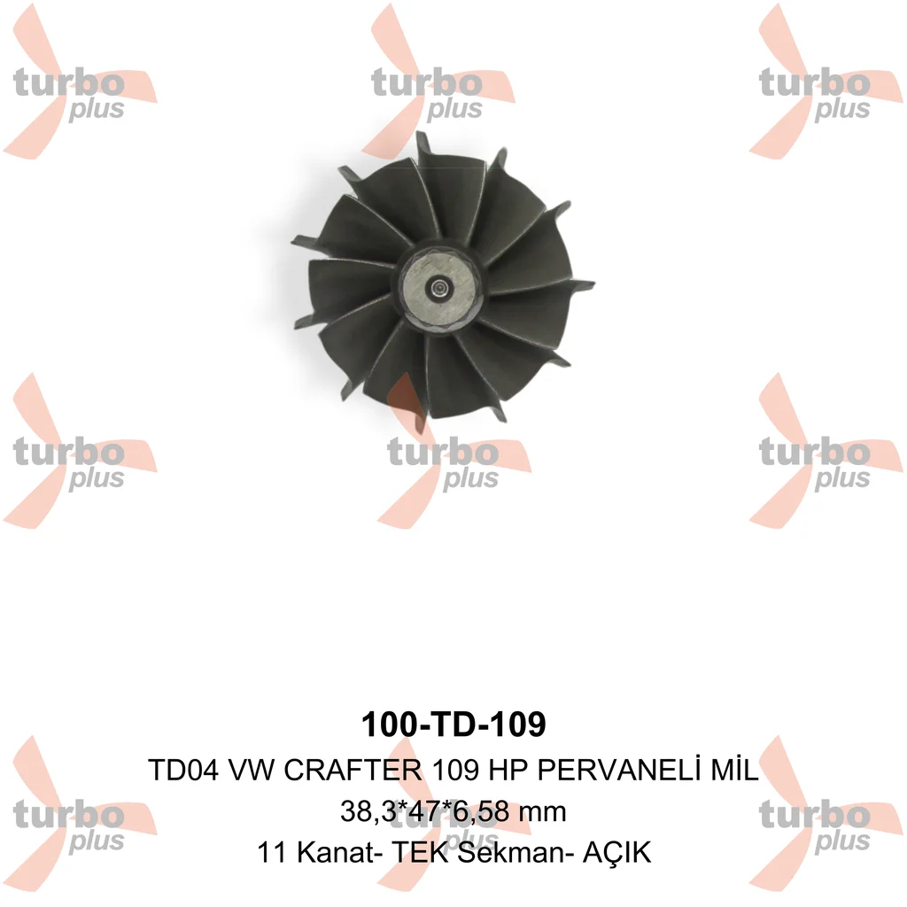 Otobir | TD04 VW CRAFTER 109 HP PERVANELİ MİL