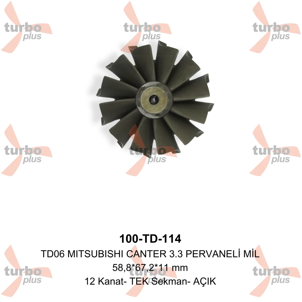 Otobir | TD06 MITSUBISHI CANTER 3.3 PERVANELİ MİL