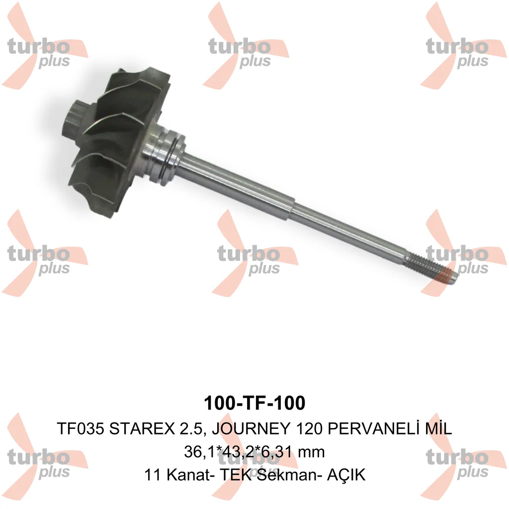 Otobir | TF035 STAREX 2.5, JOURNEY 120 PERVANELİ MİL