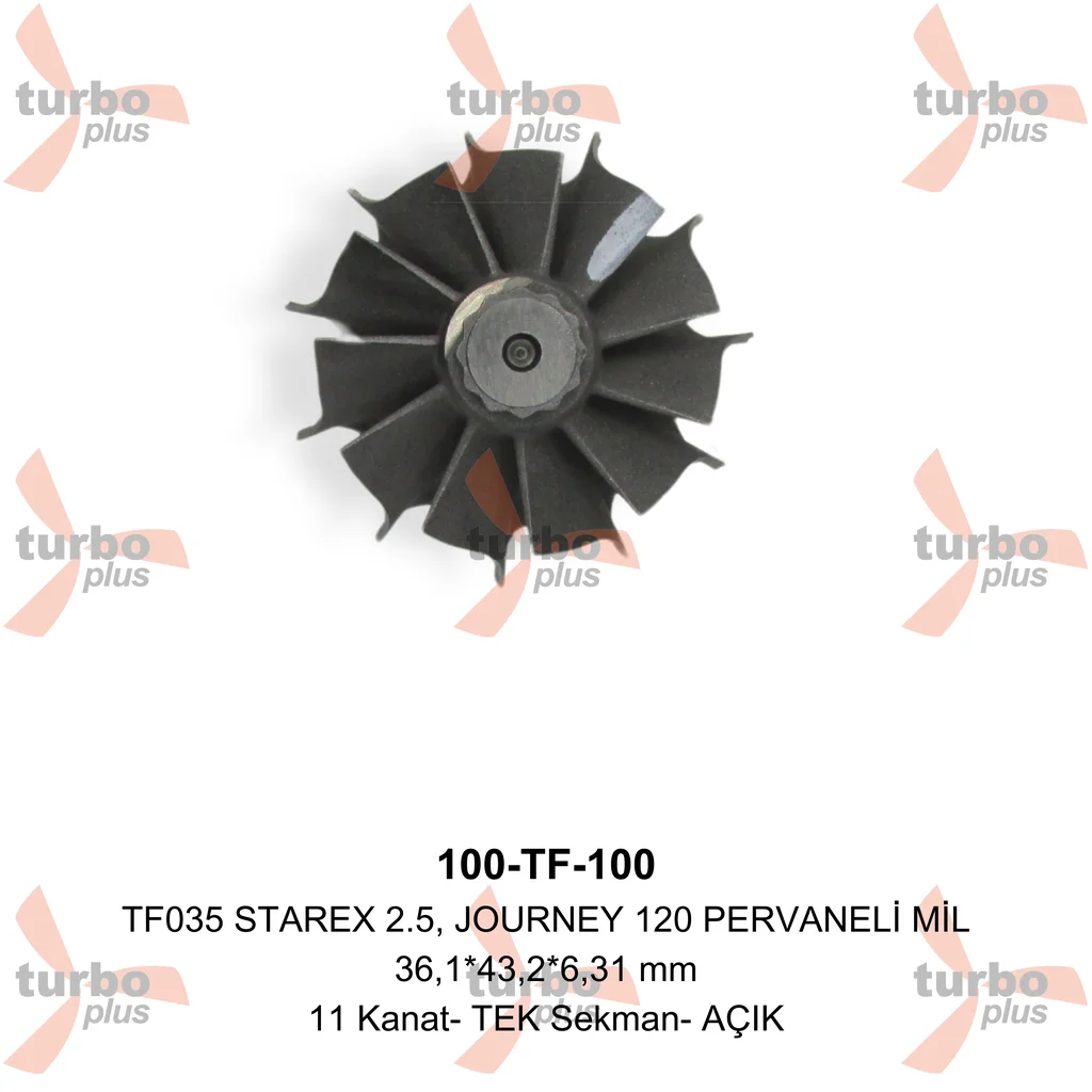 Otobir | TF035 STAREX 2.5, JOURNEY 120 PERVANELİ MİL