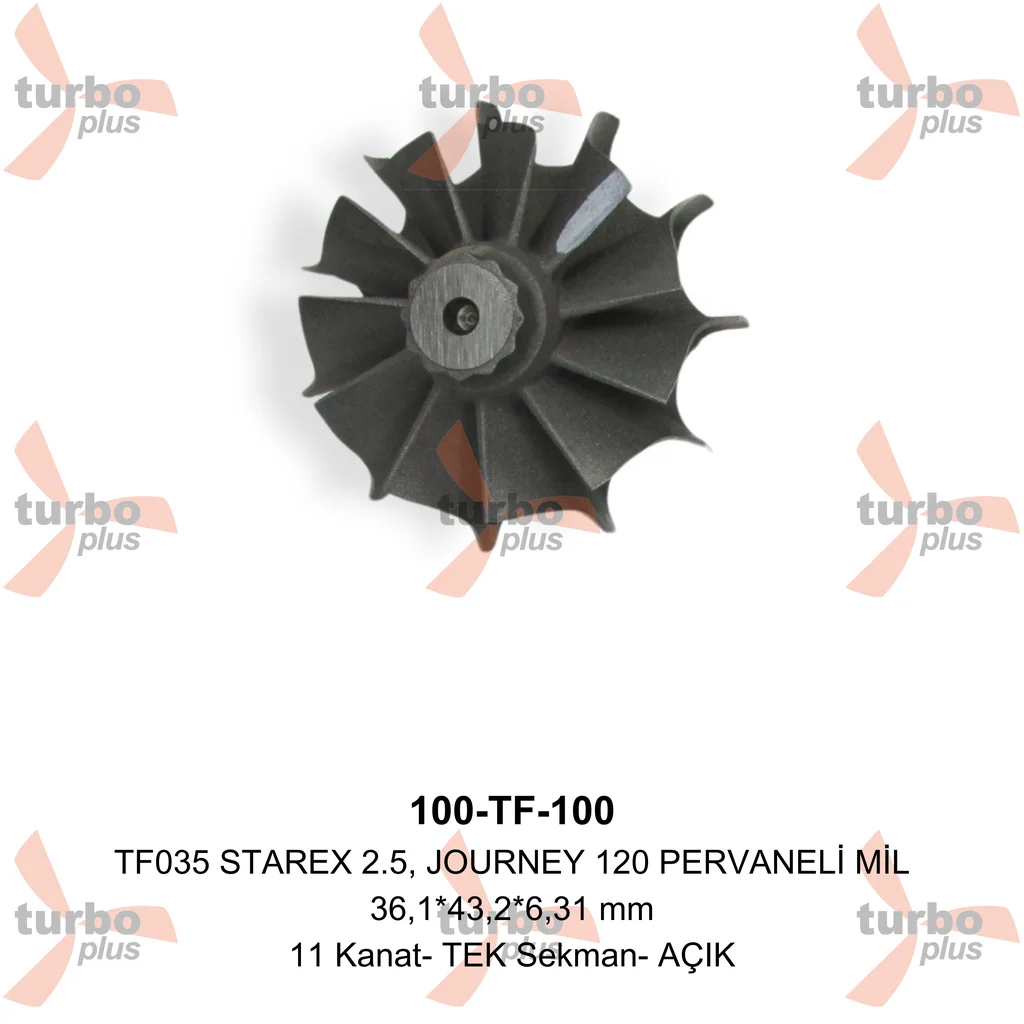 Otobir | TF035 STAREX 2.5, JOURNEY 120 PERVANELİ MİL