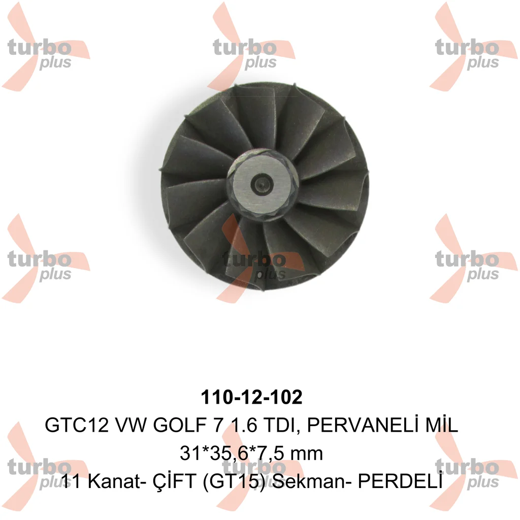 Otobir | GTC12 VW GOLF 7 1.6 TDI, PERVANELİ MİL