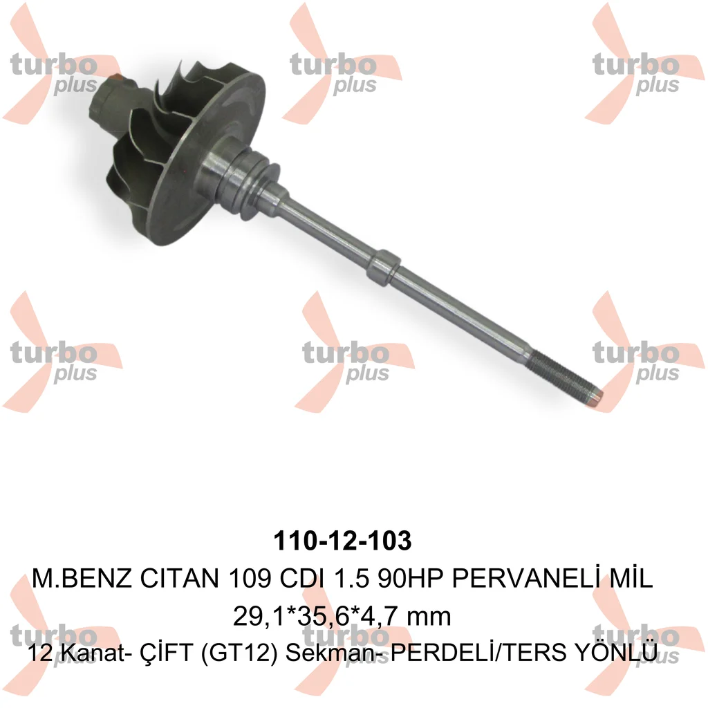 Otobir | M.BENZ CITAN 109 CDI 1.5 90HP PERVANELİ MİL